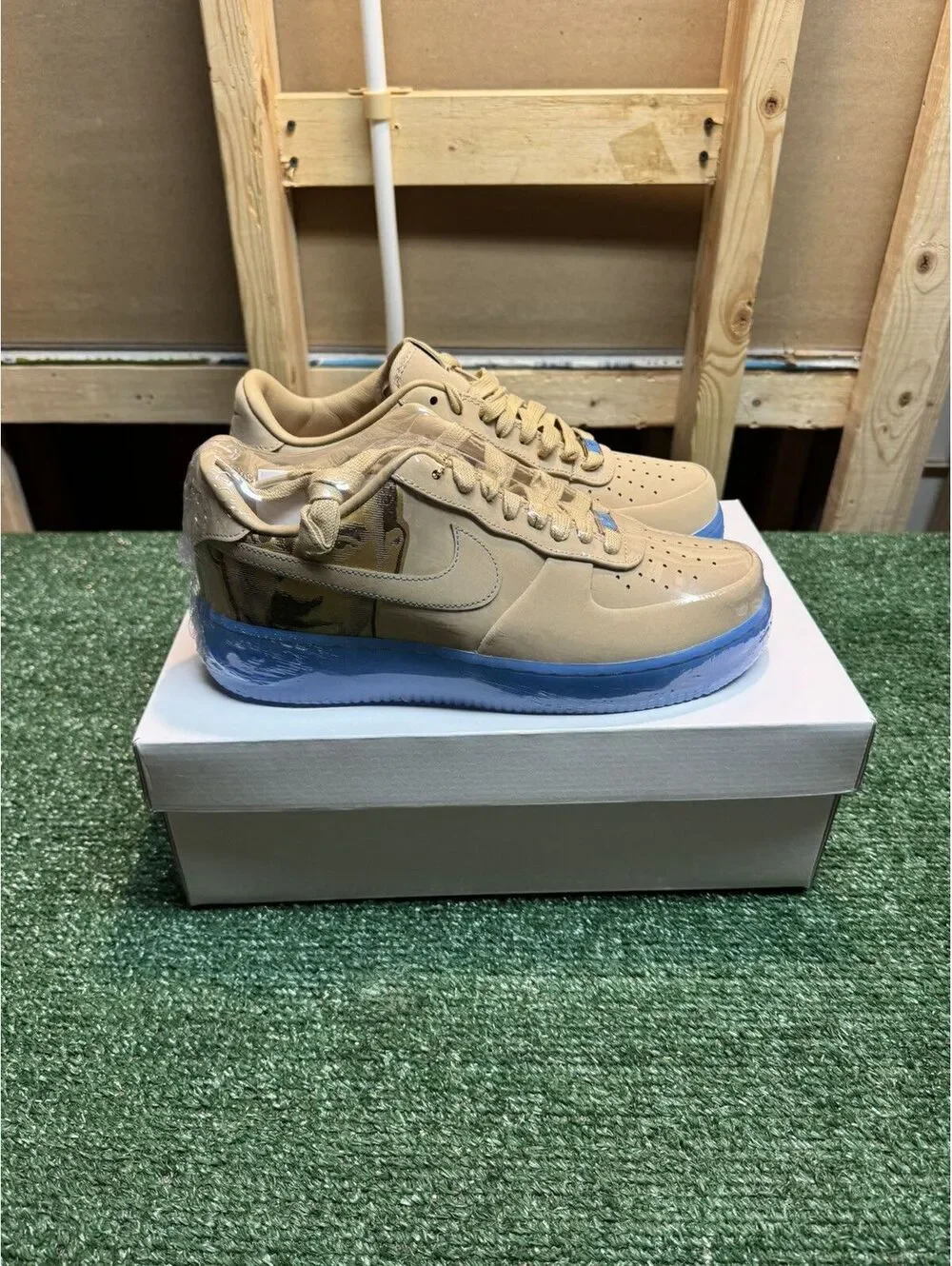 Nike Air Force 1 Low Protro Kobe Bryant Linen Size 9